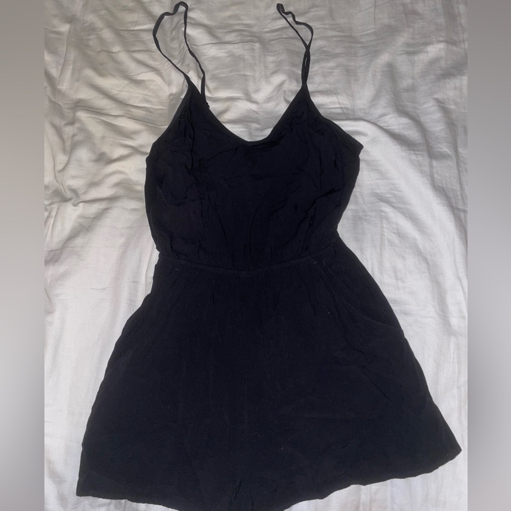 H&M black romper. Women’s size 0.